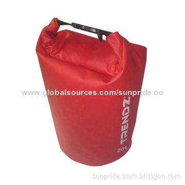 Waterproof storage bag, drifting bag, dry bag, 1 compartment to pack items, rescue bag as float